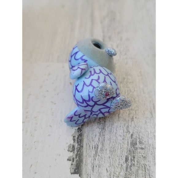 Ty Beanie Baby purple owl toy figure glitter - Picture 6 of 6